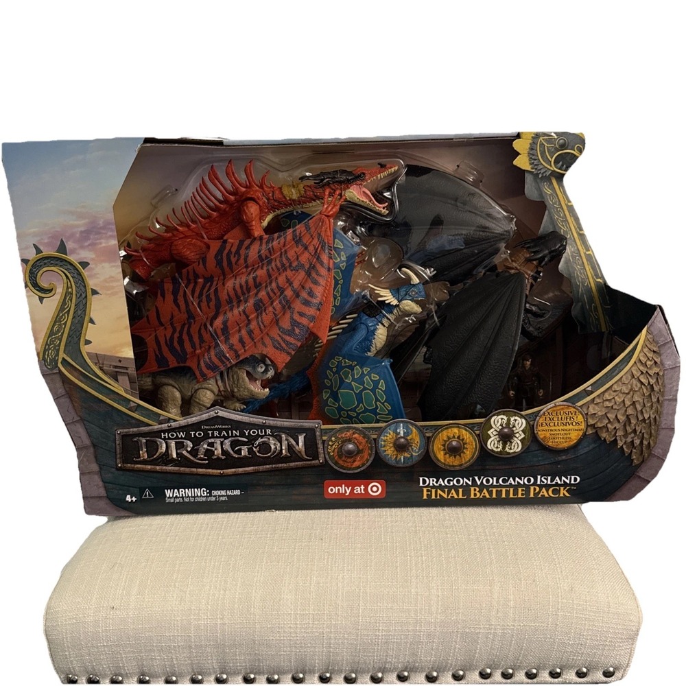 How to Train Your Dragon‎ Live VOLCANO ISLAND FINAL BATTLE PACK Target Exclusive